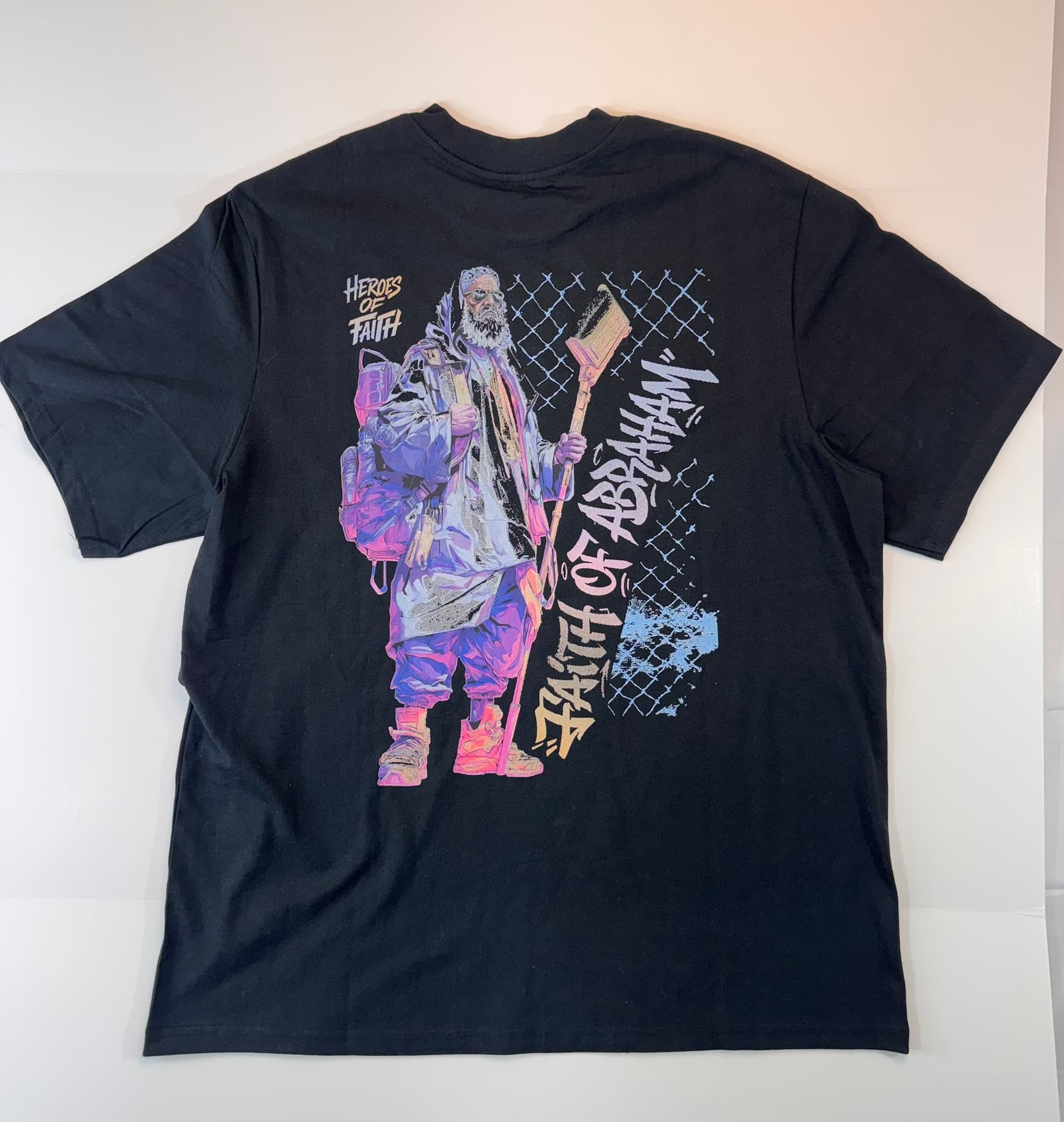 Shirt- Heroes of Faith Black